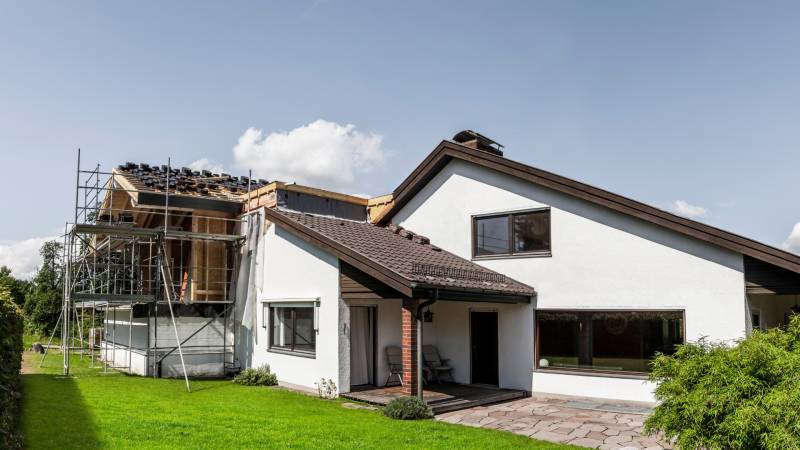 Extension de maison en bois à Mérignac proche de Bordeaux
